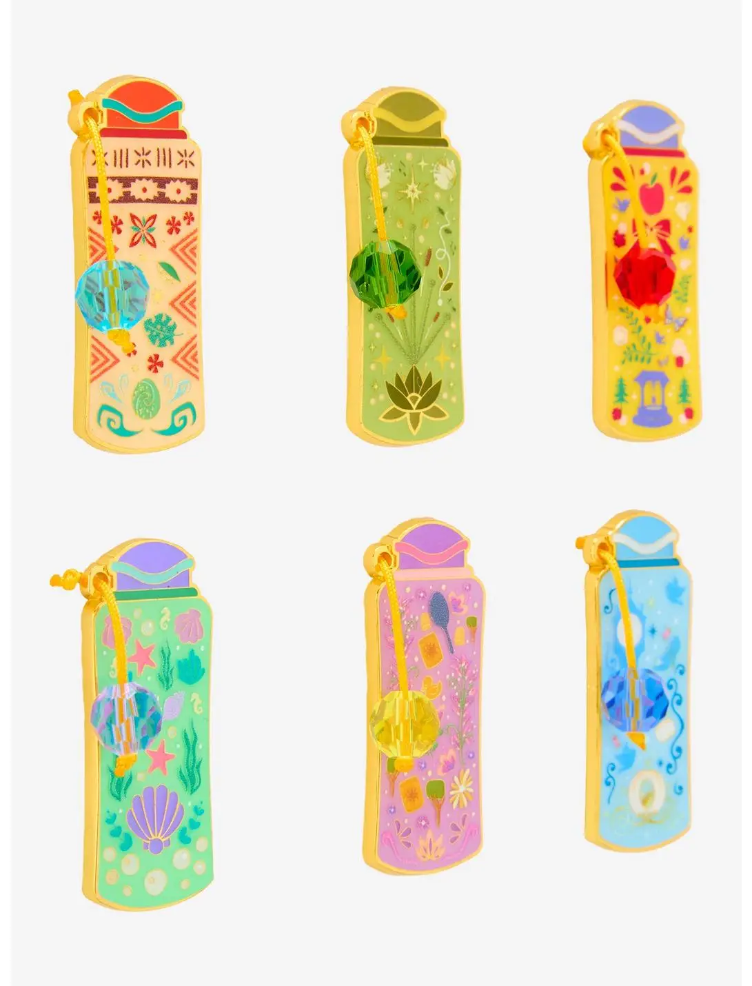 Loungefly Disney Princess Beaded Water Bottle Blind Box Enamel Pin — BoxLunch Exclusive