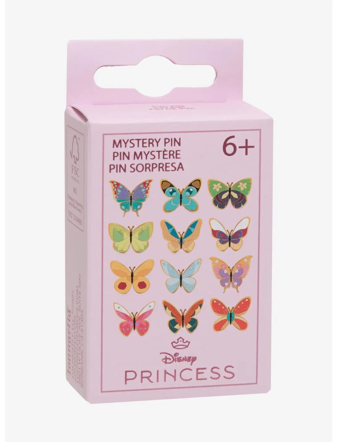 Loungefly Disney Princess Butterfly Blind Box Pin - BoxLunch Exclusive