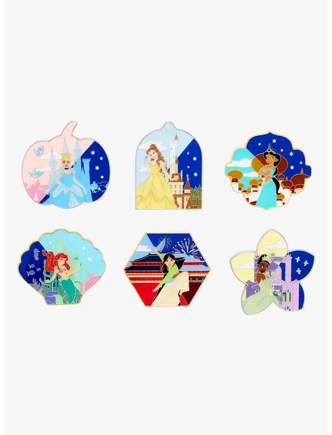 Loungefly Disney Princess Day & Night Blind Box Enamel Pin - BoxLunch Exclusive