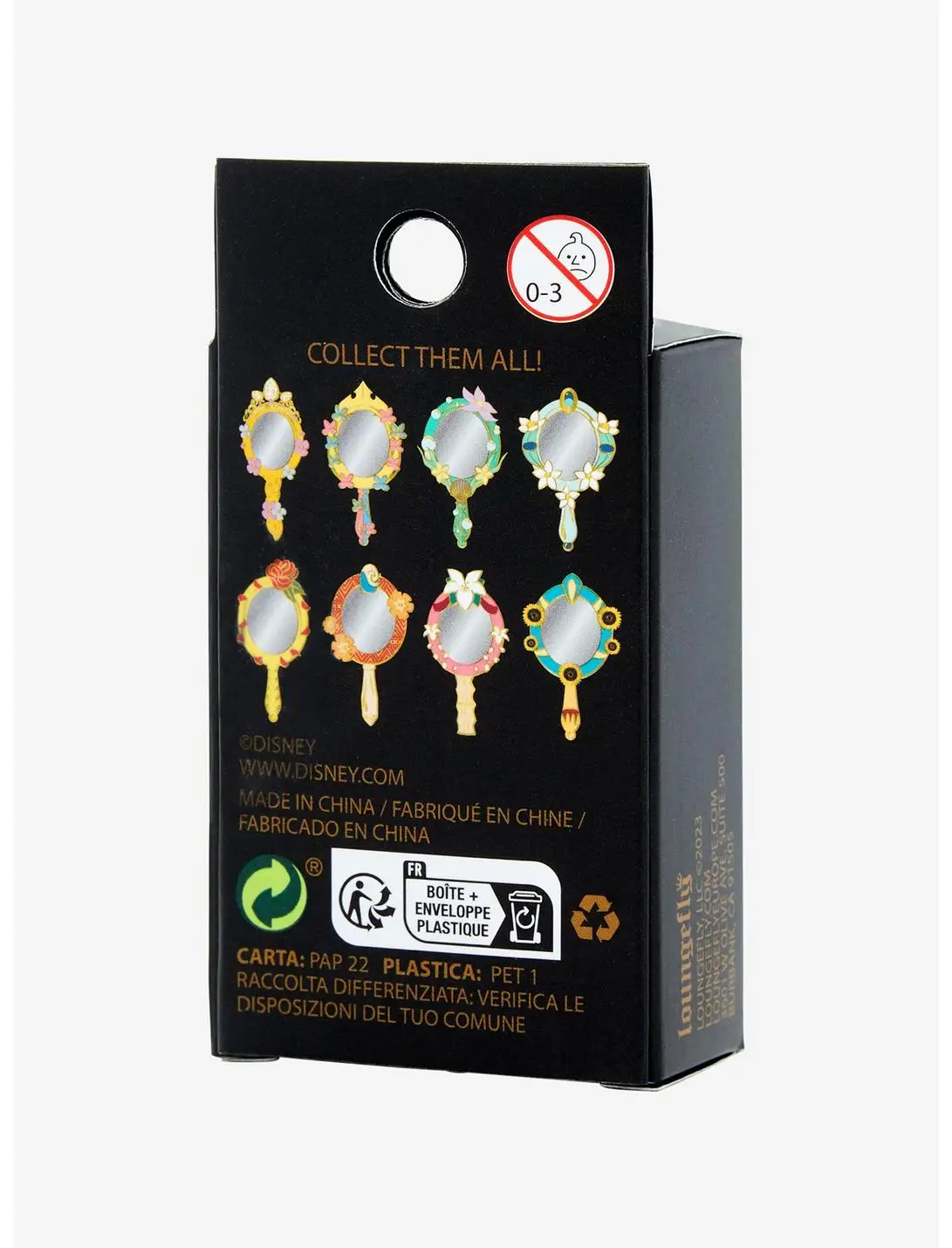 Loungefly Disney Princess Mirrors Blind Box Enamel Pin - BoxLunch Exclusive