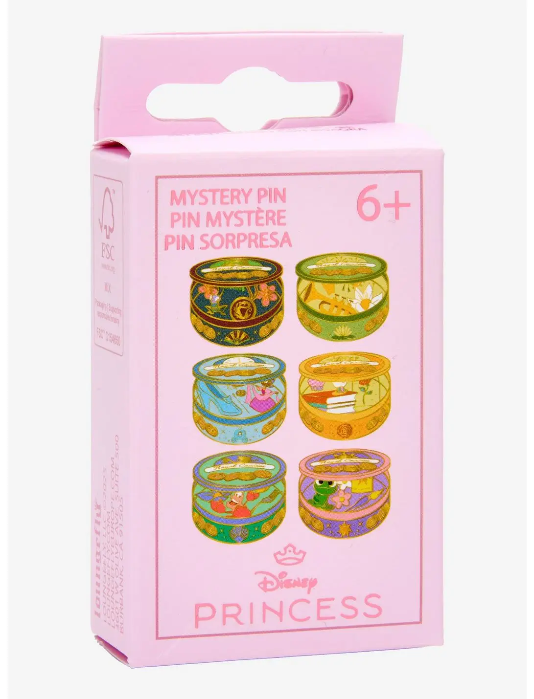 Loungefly Disney Princess Royal Cookies Hinged Blind Box Enamel Pin — BoxLunch Exclusive