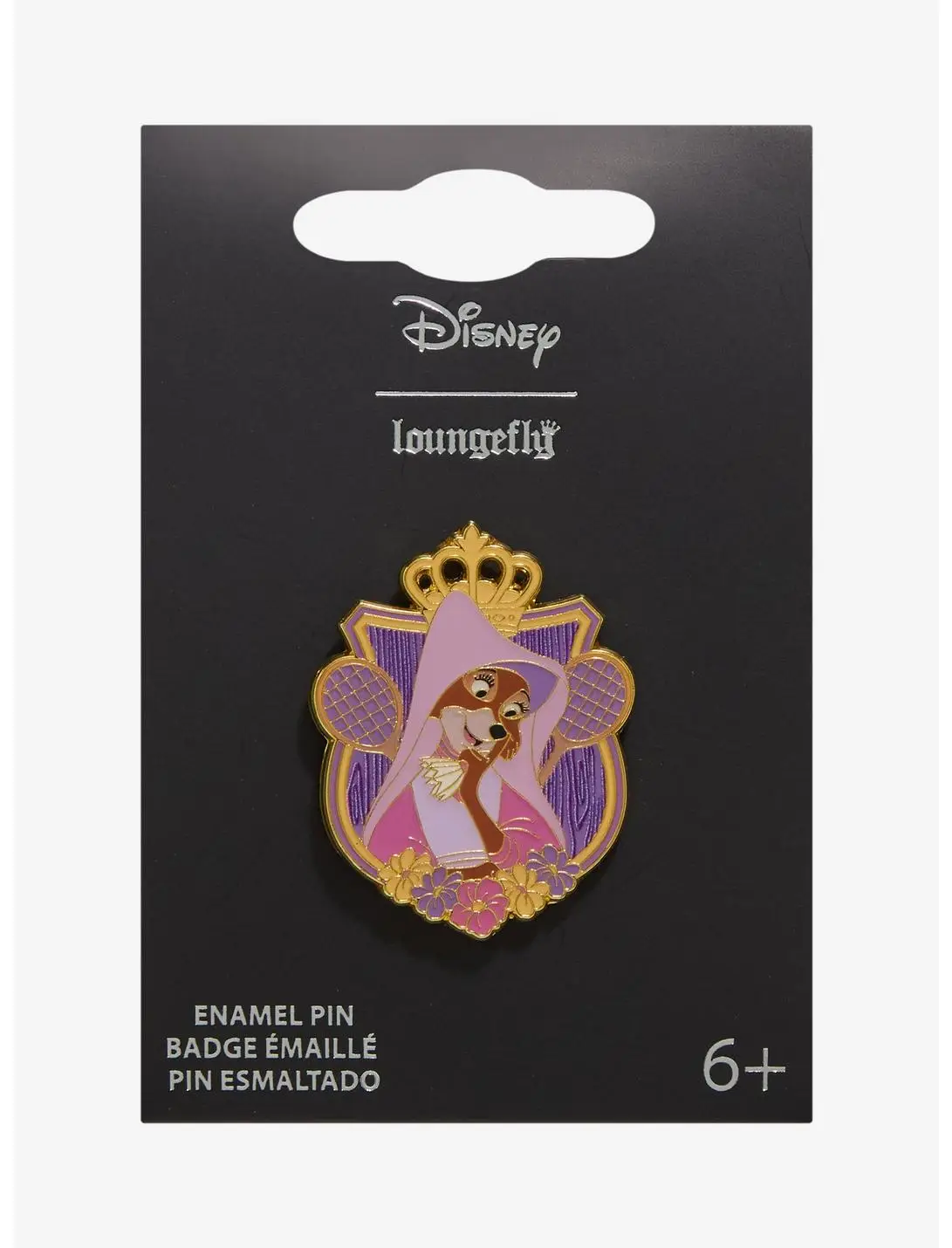 Loungefly Disney Robin Hood Maid Marian Portrait Enamel Pin — BoxLunch Exclusive
