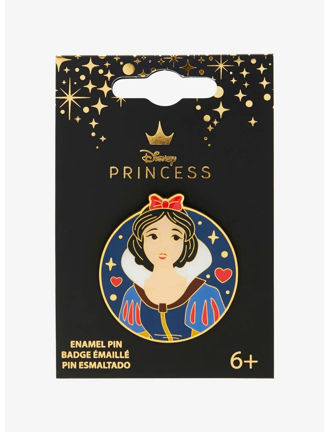 Loungefly Disney Snow White and the Seven Dwarfs Snow White Portrait Enamel Pin
