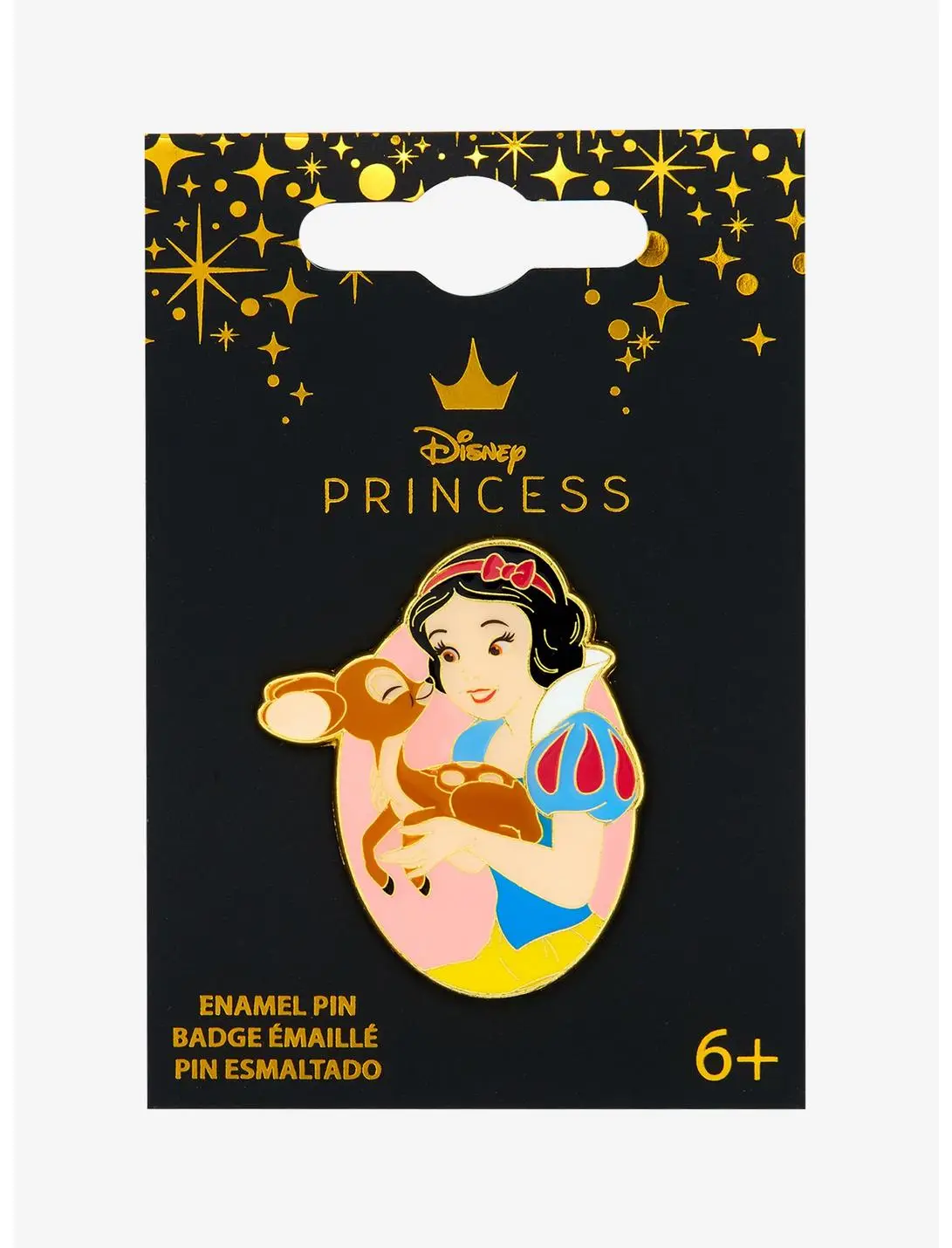 Loungefly Disney Snow White & the Seven Dwarfs Snow White & Deer Enamel Pin — BoxLunch Exclusive