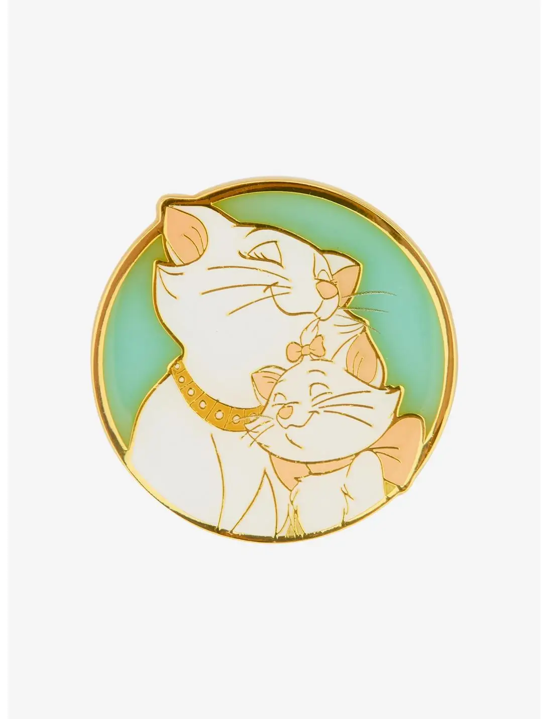 Loungefly Disney The Aristocats Duchess and Marie Stained Glass Enamel Pin — BoxLunch Exclusive