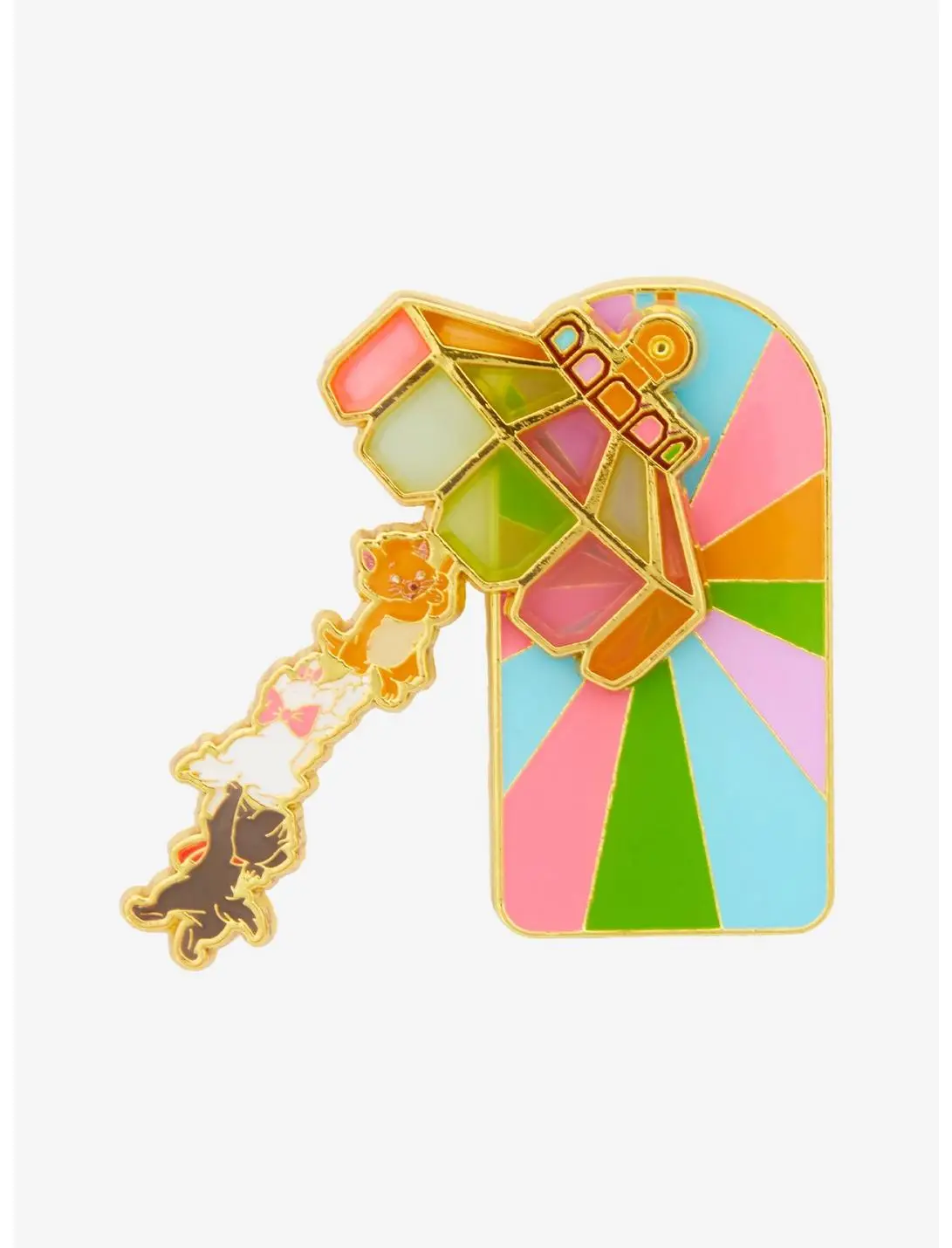 Loungefly Disney The Aristocats Kittens Lamp Swinging Enamel Pin