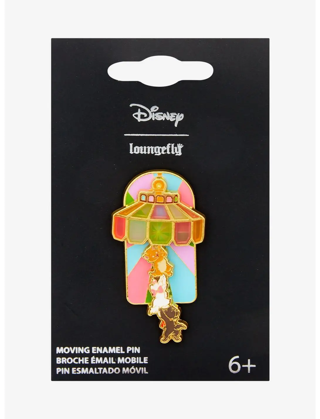 Loungefly Disney The Aristocats Kittens Lamp Swinging Enamel Pin