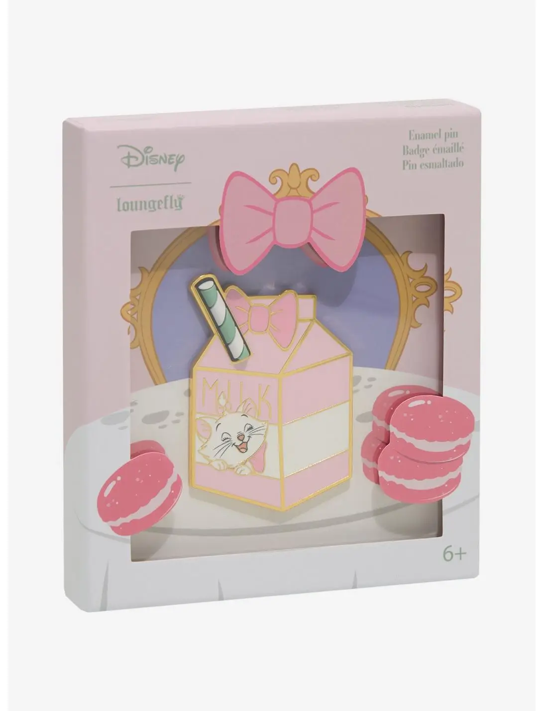 Loungefly Disney The Aristocats Marie Milk Carton Limited Edition Enamel Pin — BoxLunch Exclusive