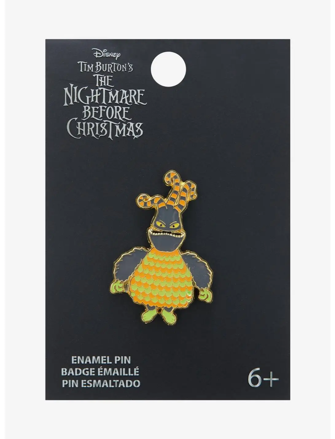 Loungefly Disney The Nightmare Before Christmas Harlequin Demon Enamel Pin - BoxLunch Exclusive