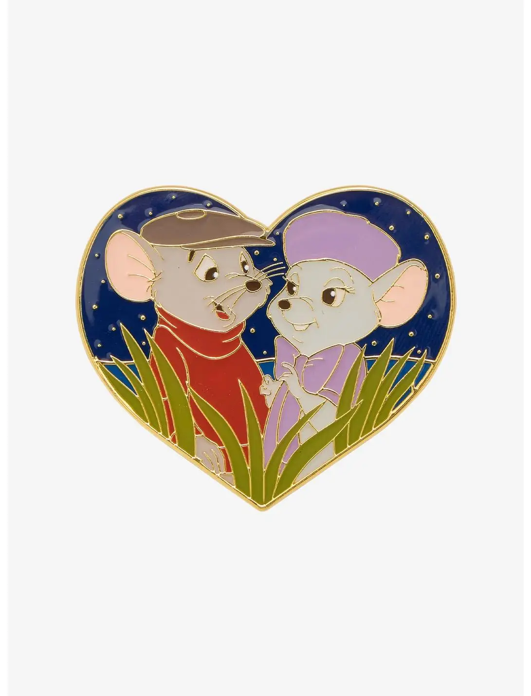 Loungefly Disney The Rescuers Bianca and Bernard Enamel Pin — BoxLunch Exclusive