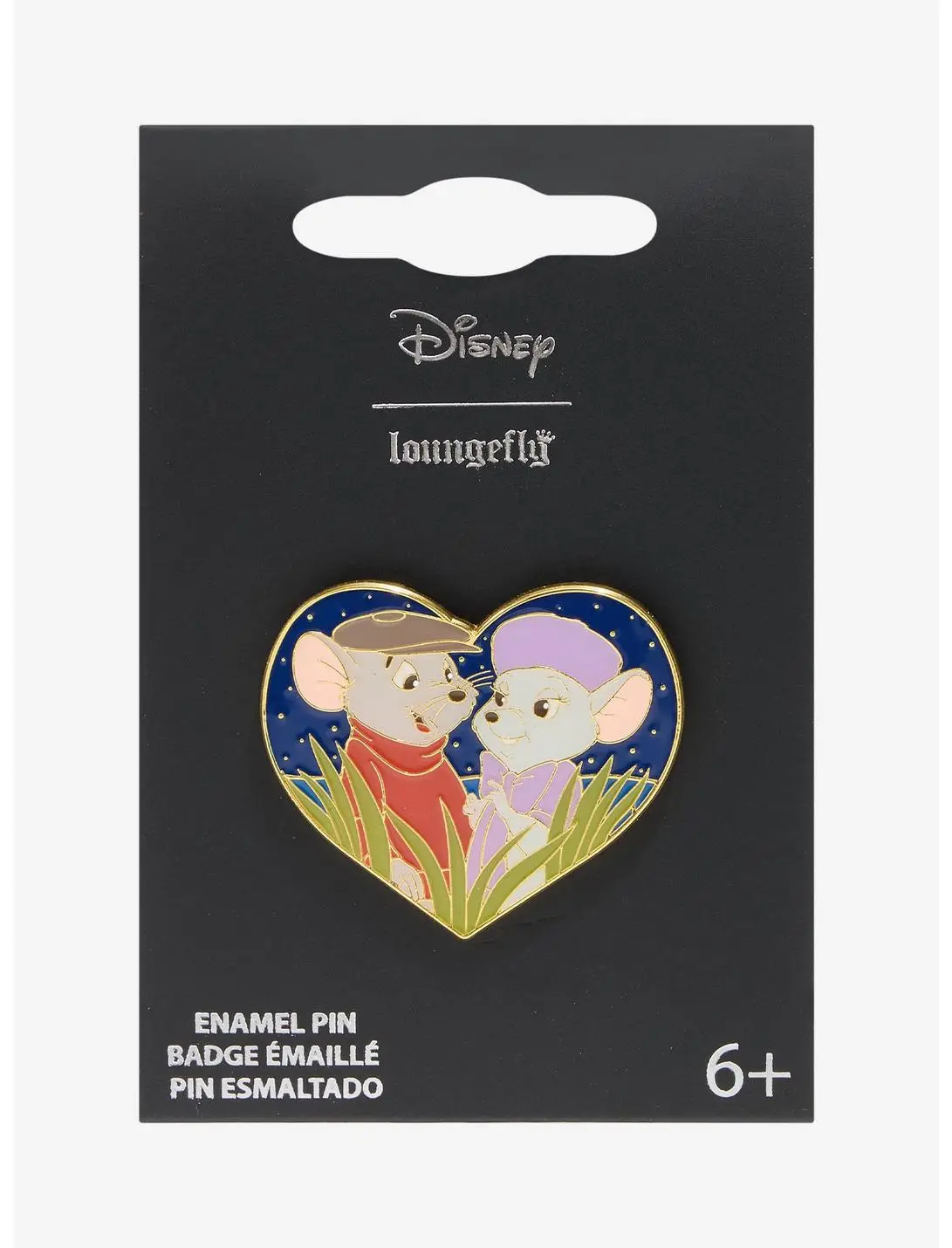 Loungefly Disney The Rescuers Bianca and Bernard Enamel Pin — BoxLunch Exclusive