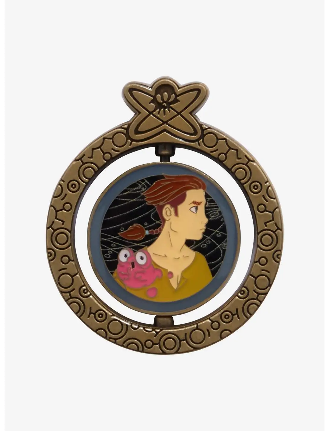 Loungefly Disney Treasure Planet Jim Hawkins Spinning Enamel Pin — BoxLunch Exclusive