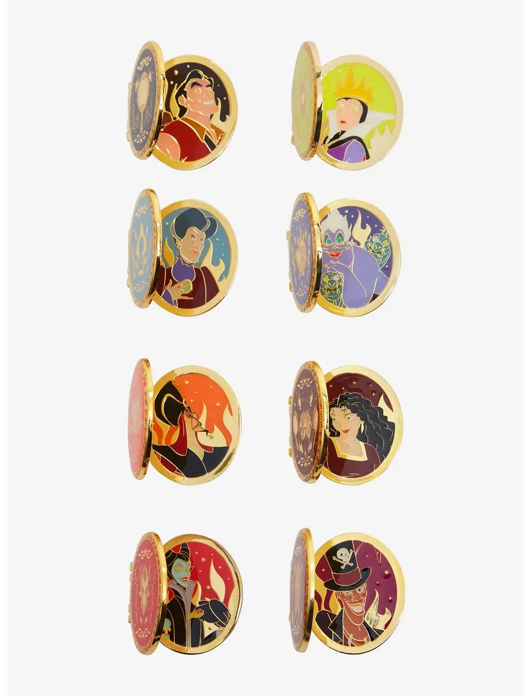 Loungefly Disney Villains Portrait Blind Box Hinge Enamel Pin - BoxLunch Exclusive
