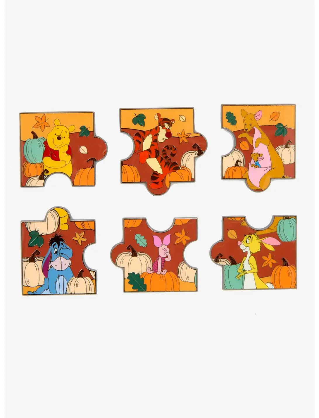 Loungefly Disney Winnie the Pooh Autumn Puzzle Blind Box Enamel Pin — BoxLunch Exclusive