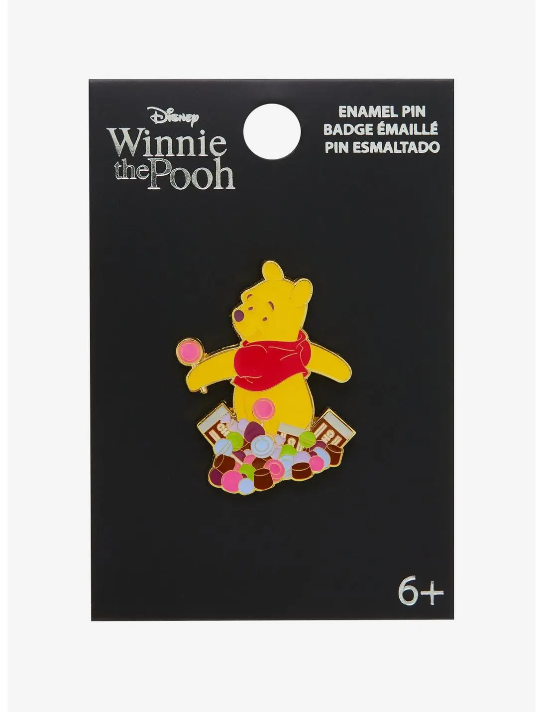 Loungefly Disney Winnie the Pooh Candy Pile Enamel Pin - BoxLunch Exclusive