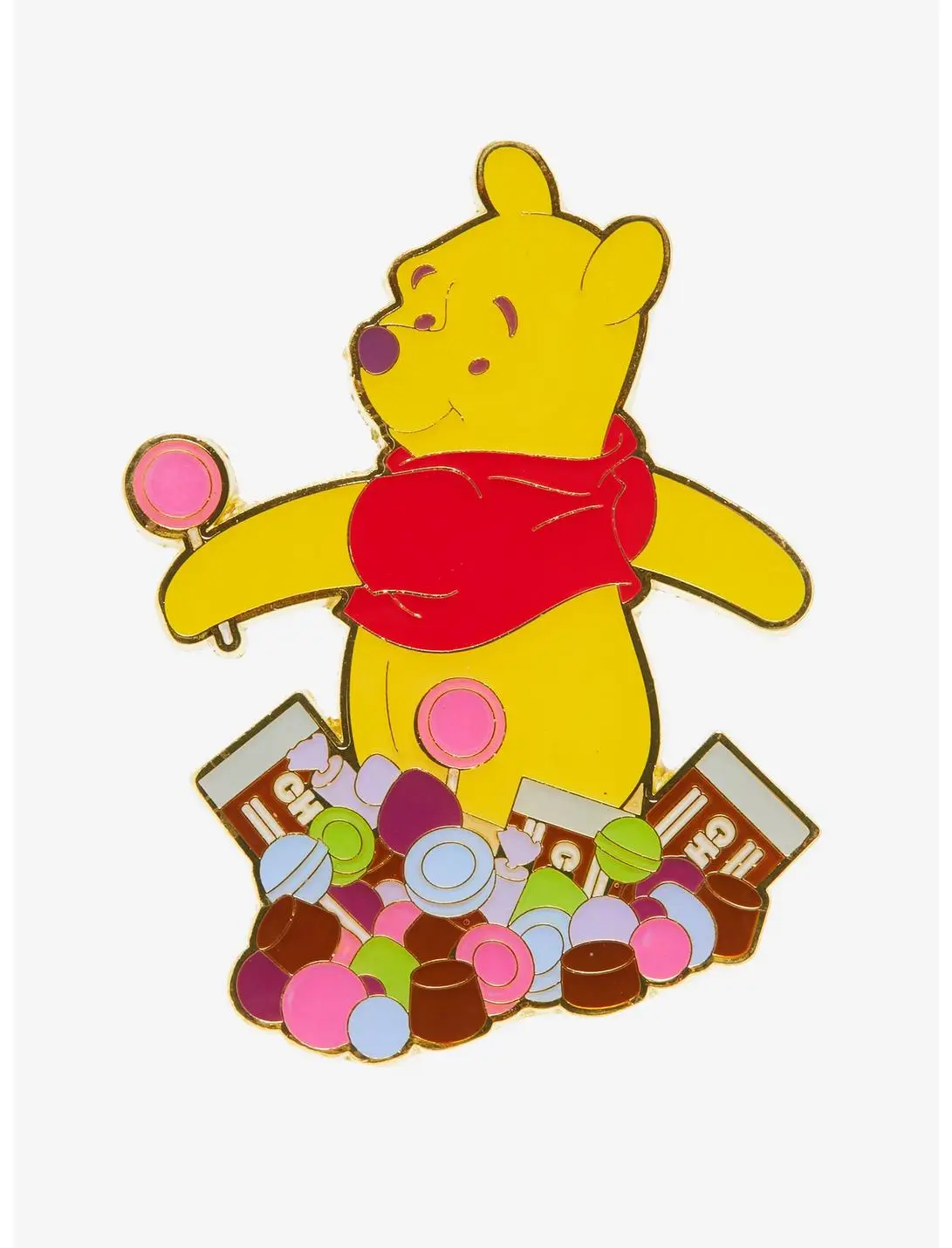 Loungefly Disney Winnie the Pooh Candy Pile Enamel Pin - BoxLunch Exclusive