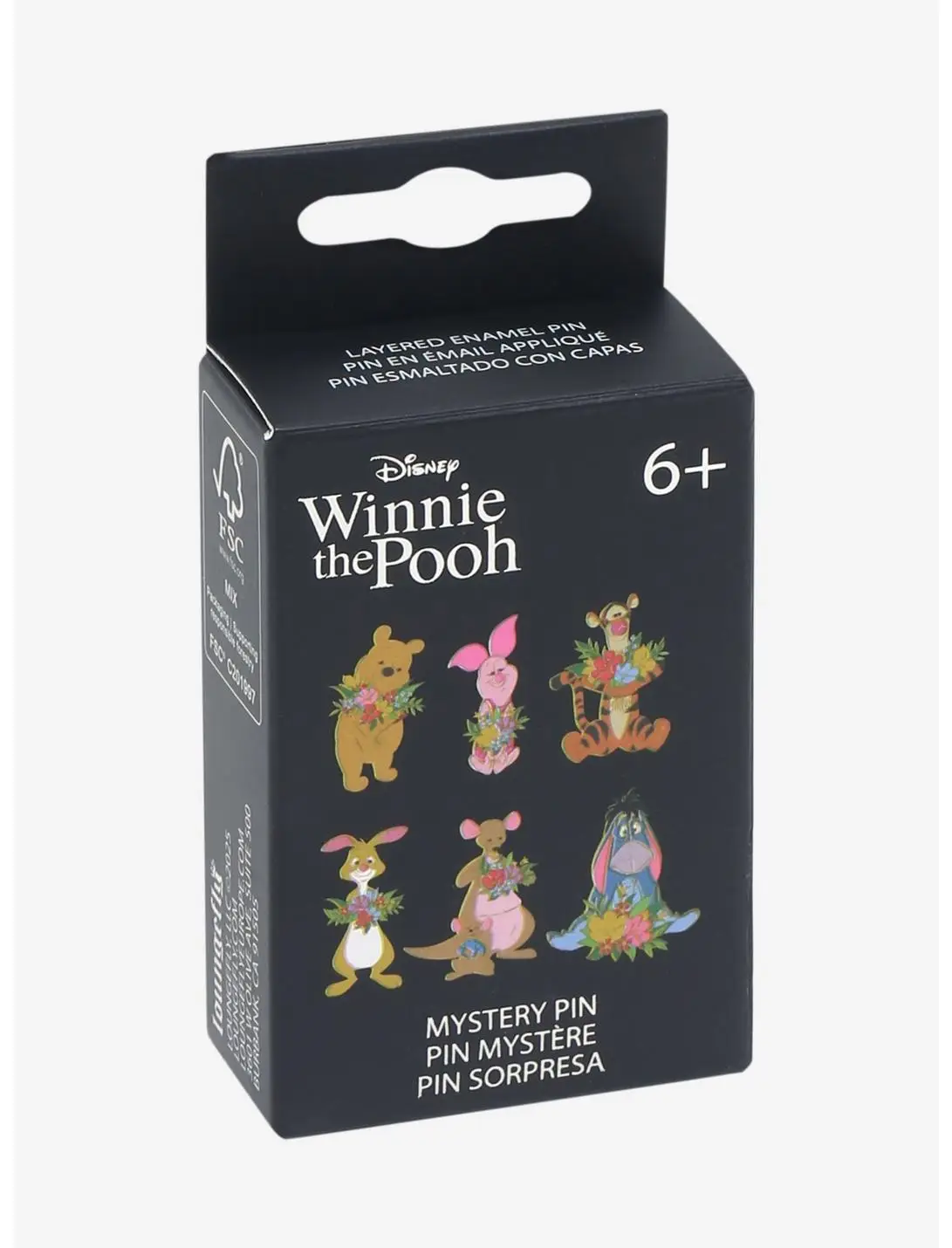 Loungefly Disney Winnie the Pooh Floral Characters Blind Box Enamel Pin - BoxLunch Exclusive
