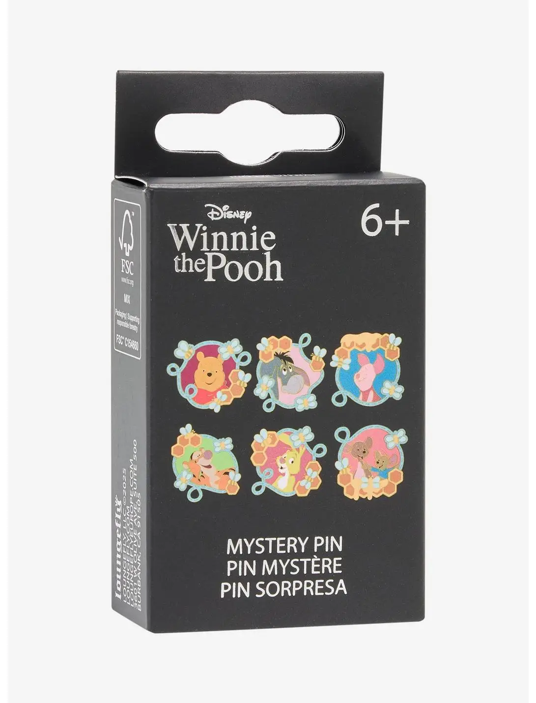 Loungefly Disney Winnie the Pooh Honeycomb Portraits Blind Box Enamel Pin — BoxLunch Exclusive