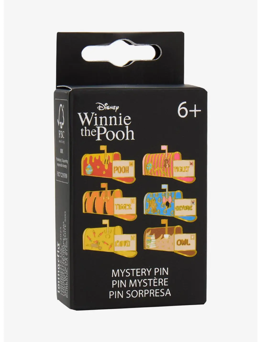 Loungefly Disney Winnie the Pooh Mailbox Blind Box Enamel Pin — BoxLunch Exclusive