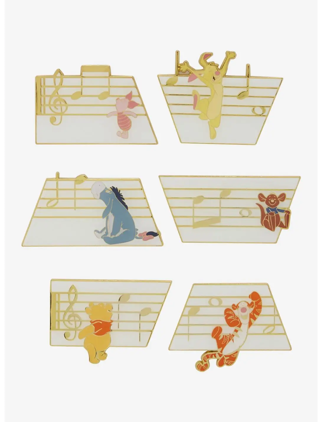 Loungefly Disney Winnie the Pooh Music Notes Blind Box Enamel Pin