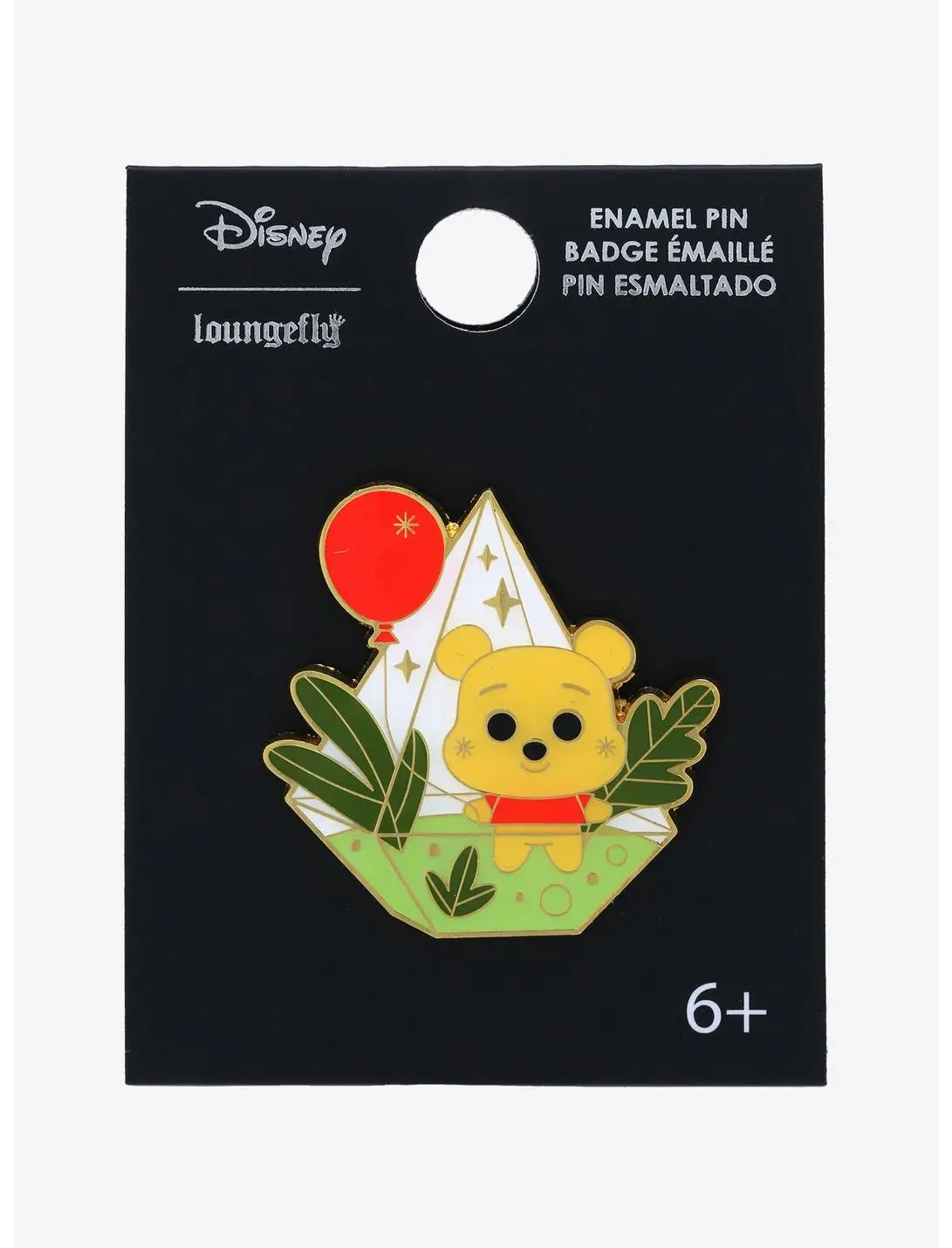Loungefly Disney Winnie the Pooh Pooh Bear Terrarium Enamel Pin - BoxLunch Exclusive