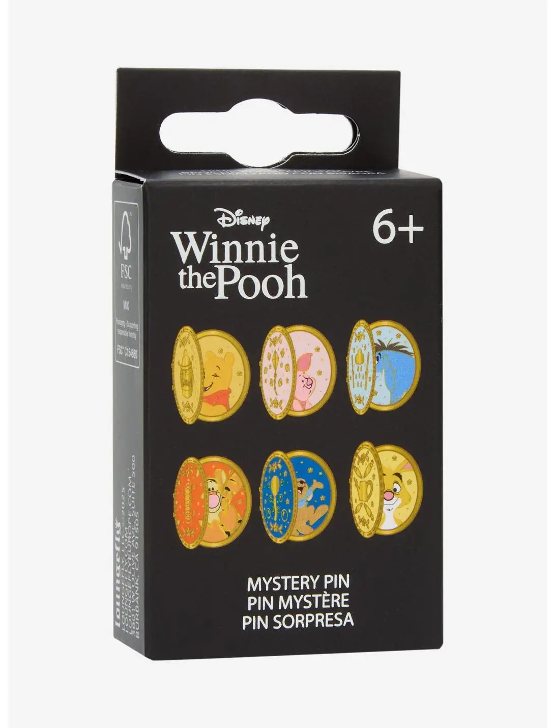 Loungefly Disney Winnie the Pooh Portrait Hinged Pin — BoxLunch Exclusive