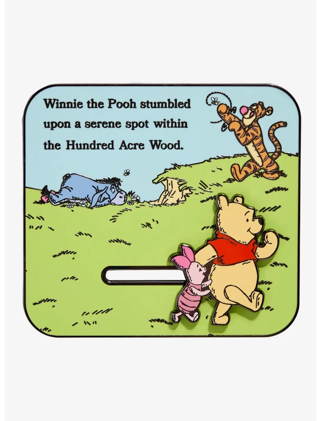 Loungefly Disney Winnie the Pooh Scene Limited Edition Sliding Enamel Pin - BoxLunch Exclusive