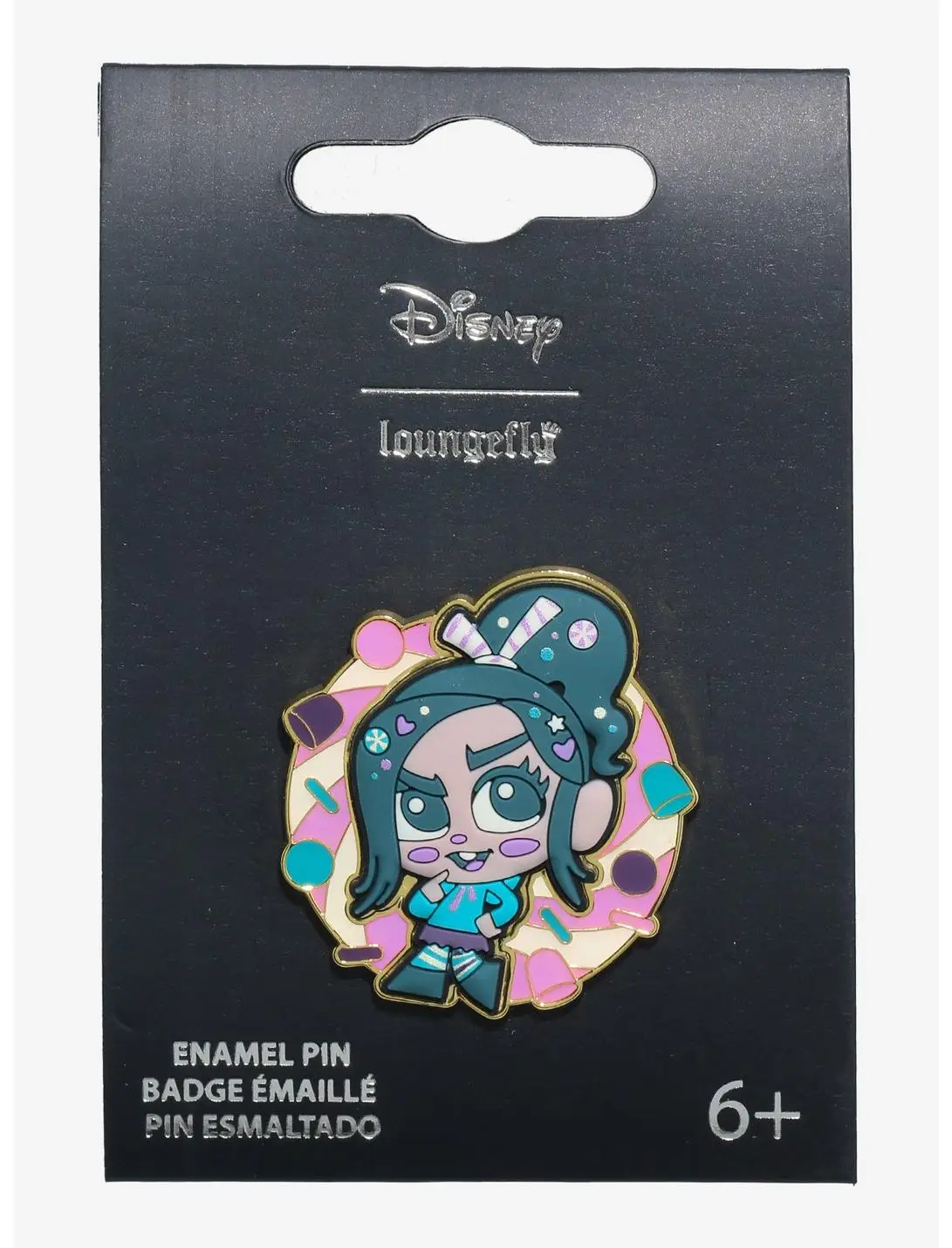 Loungefly Disney Wreck-It Ralph Vanellope Von Schweetz Enamel Pin - BoxLunch Exclusive
