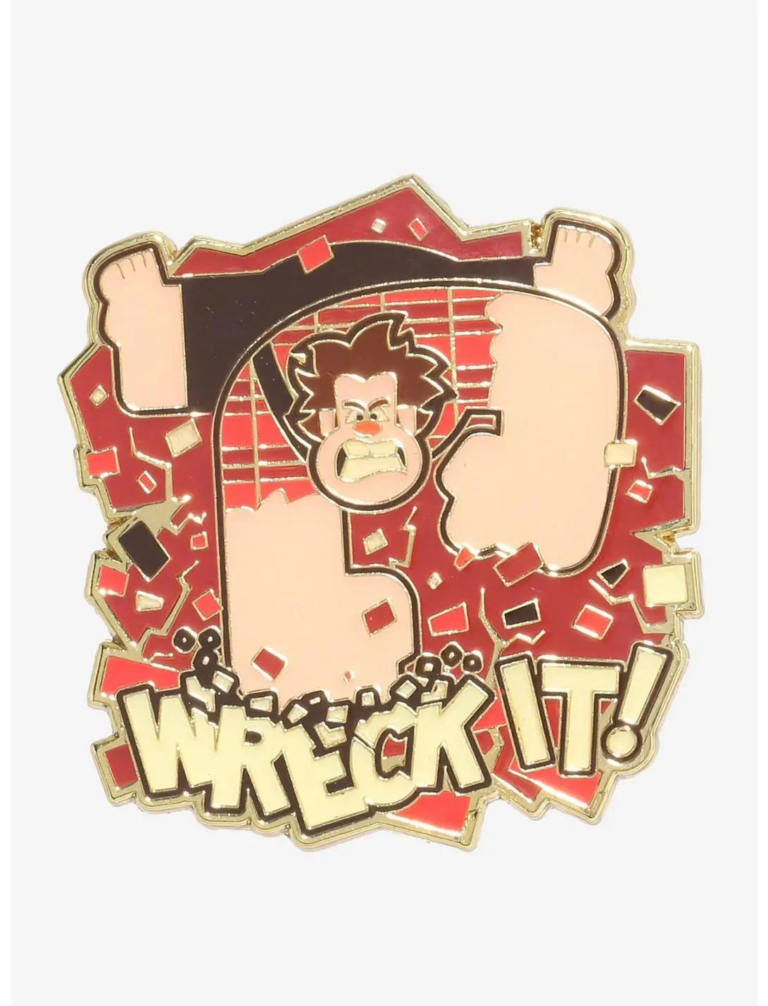 Loungefly Disney Wreck-It Ralph Wreck It Enamel Pin - BoxLunch Exclusive