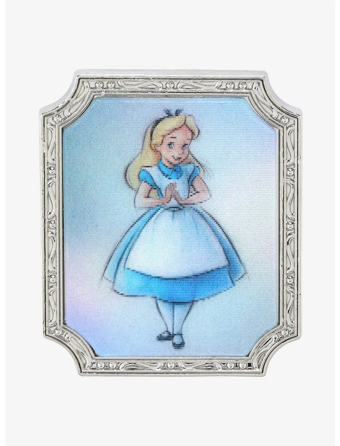 Loungefly Disney100 Alice in Wonderland Alice Sketch Lenticular Pin - BoxLunch Exclusive