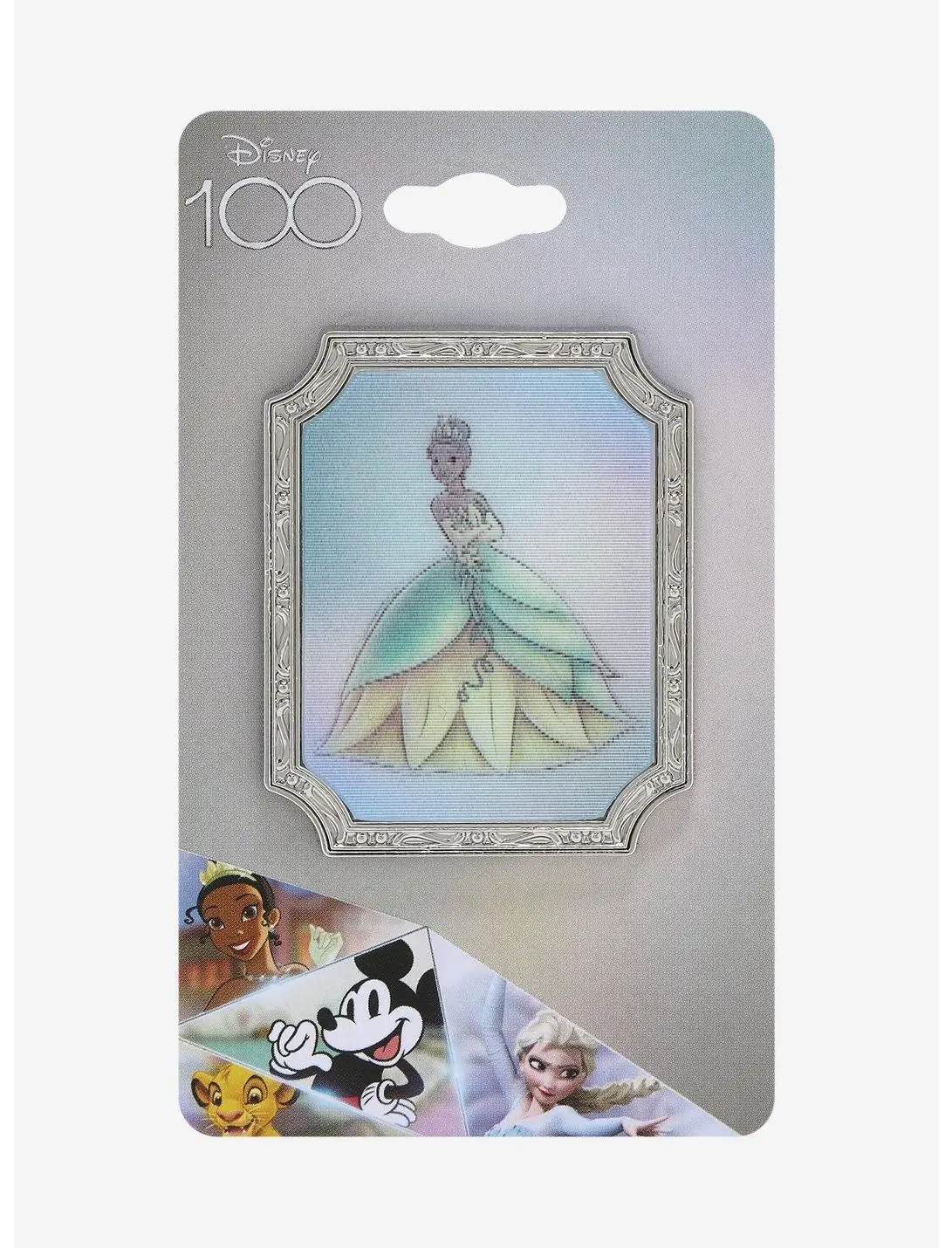 Loungefly Disney100 Princess and the Frog Tiana Sketch Lenticular Pin - BoxLunch Exclusive