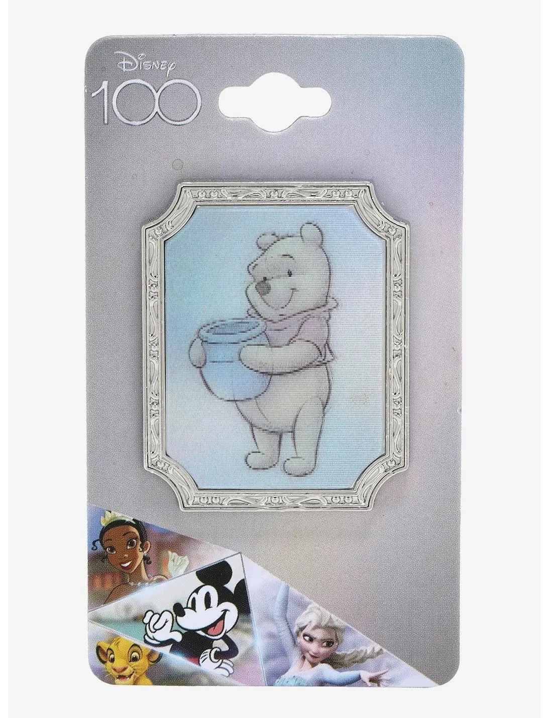 Loungefly Disney100 Winnie the Pooh Sketch Lenticular Pin - BoxLunch Exclusive