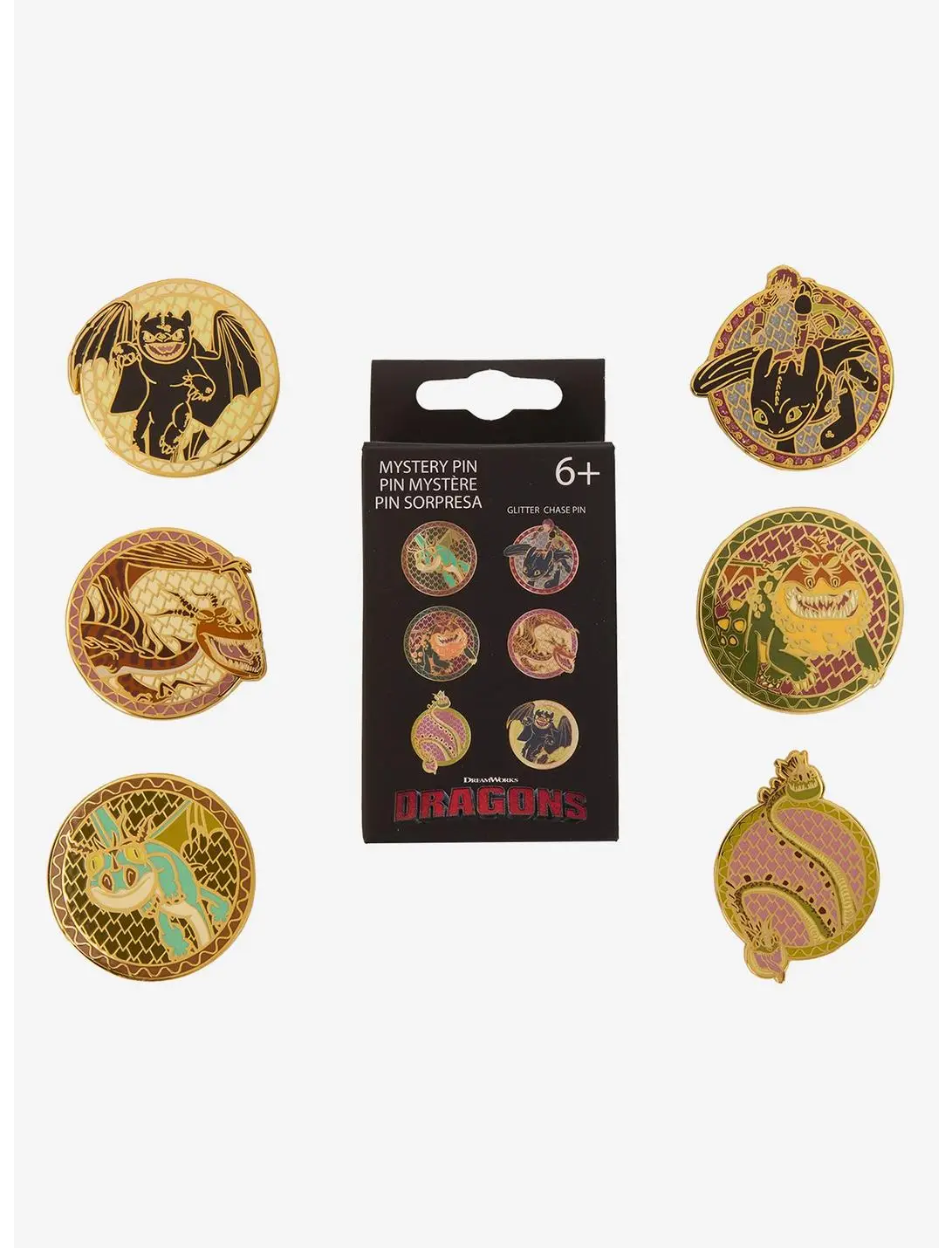 Loungefly DreamWorks How To Train Your Dragon Blind Box Enamel Pin