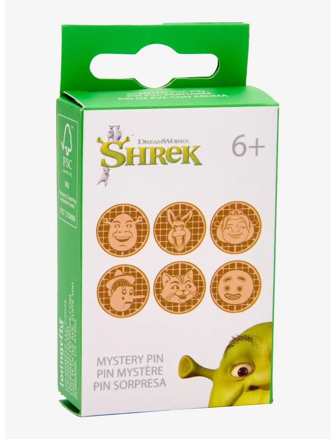 Loungefly DreamWorks Shrek Waffle Scented Blind Box Enamel Pin — BoxLunch Exclusive