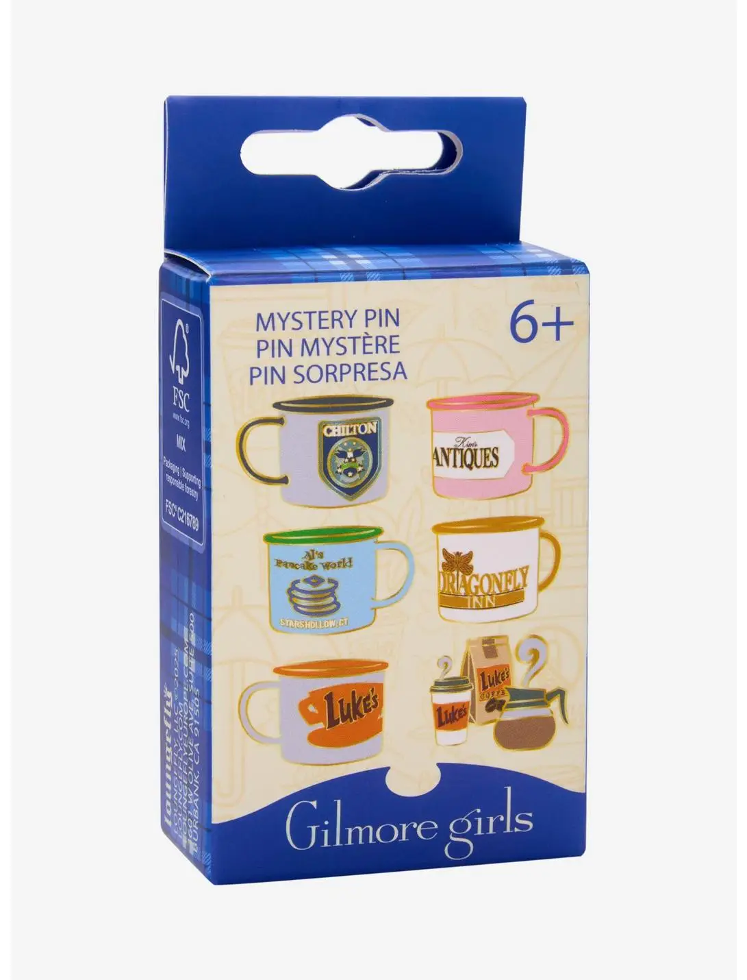 Loungefly Gilmore Girls Mugs Blind Box Enamel Pin — BoxLunch Exclusive