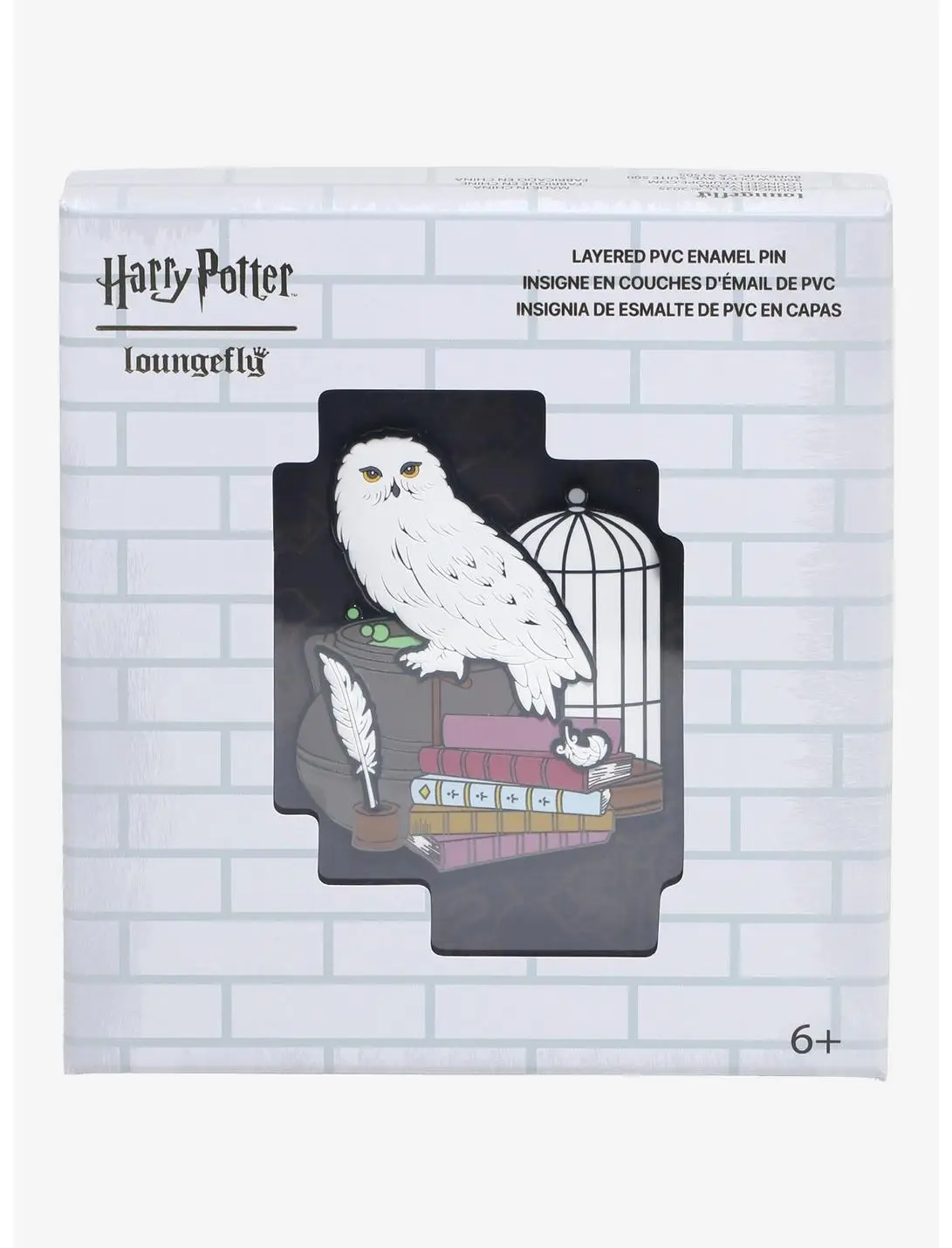 Loungefly Harry Potter Hedwig Hogwarts Supplies Enamel Pin — BoxLunch Exclusive