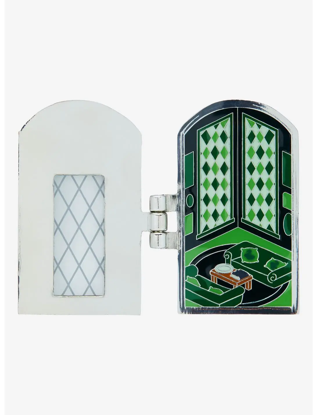 Loungefly Harry Potter Slytherin Window Hinge Enamel Pin — BoxLunch Exclusive