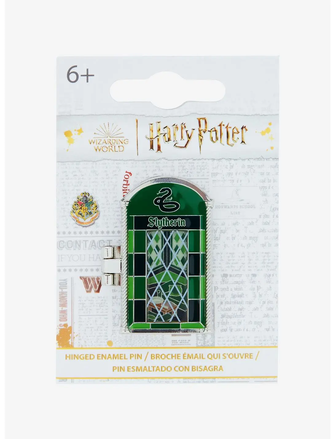 Loungefly Harry Potter Slytherin Window Hinge Enamel Pin — BoxLunch Exclusive