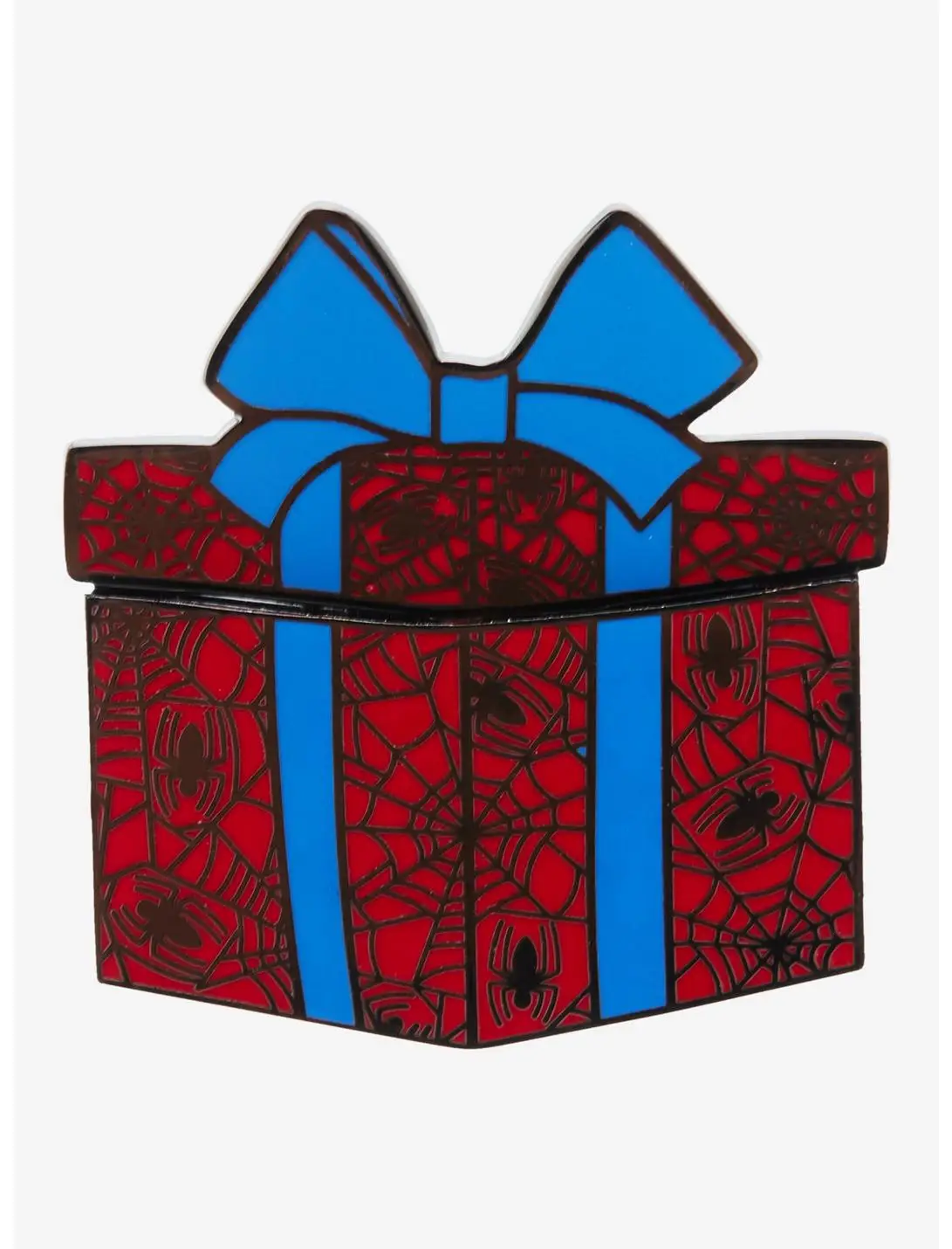 Loungefly Marvel Spider-Man Present Sliding Enamel Pin - BoxLunch Exclusive