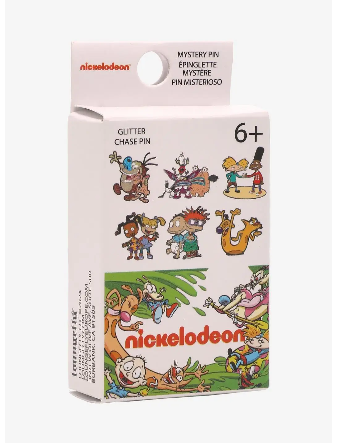 Loungefly Nickelodeon Retro Characters Blind Box Enamel Pin