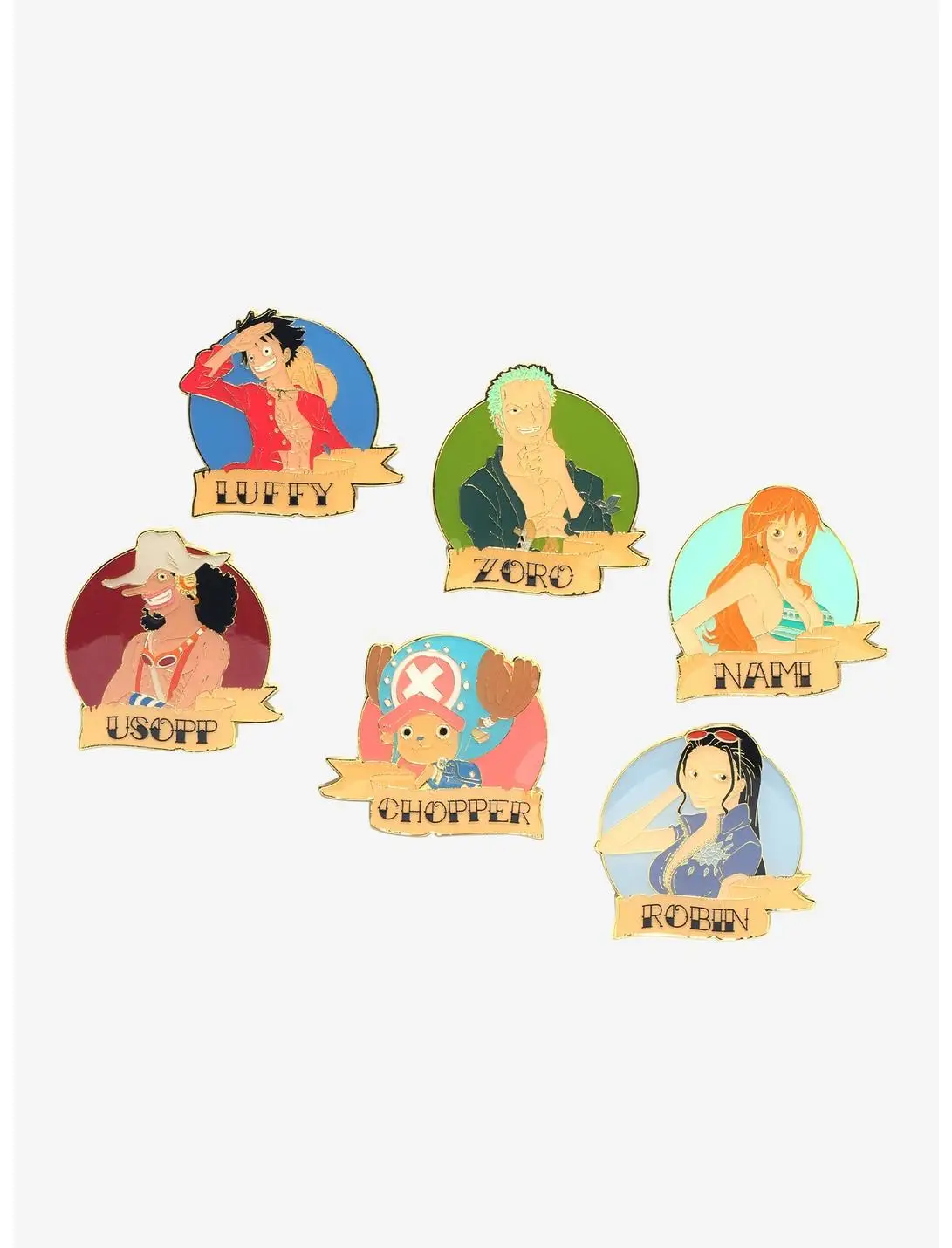 Loungefly One Piece Circular Blind Box Enamel Pin — BoxLunch Exclusive