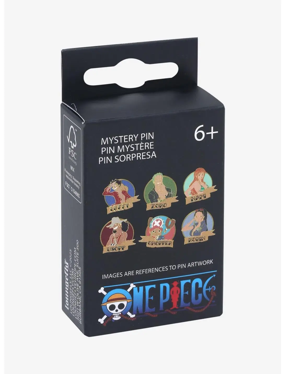 Loungefly One Piece Circular Blind Box Enamel Pin — BoxLunch Exclusive