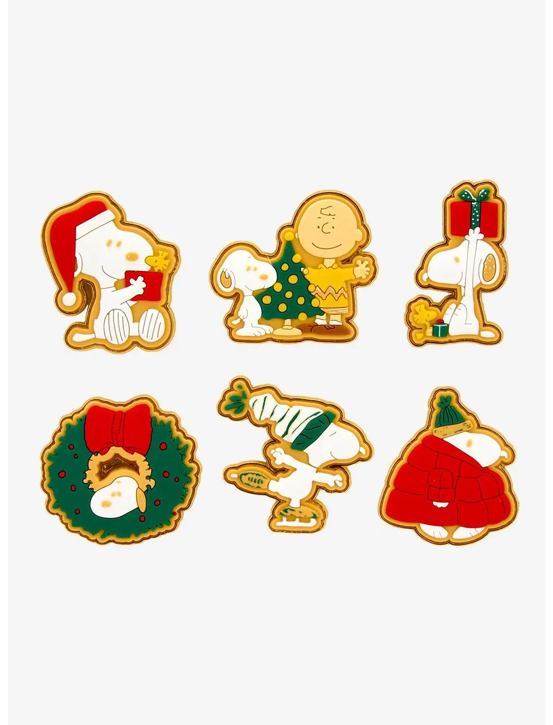Loungefly Peanuts Snoopy Christmas Cookie Scented Blind Box Enamel Pin — BoxLunch Exclusive