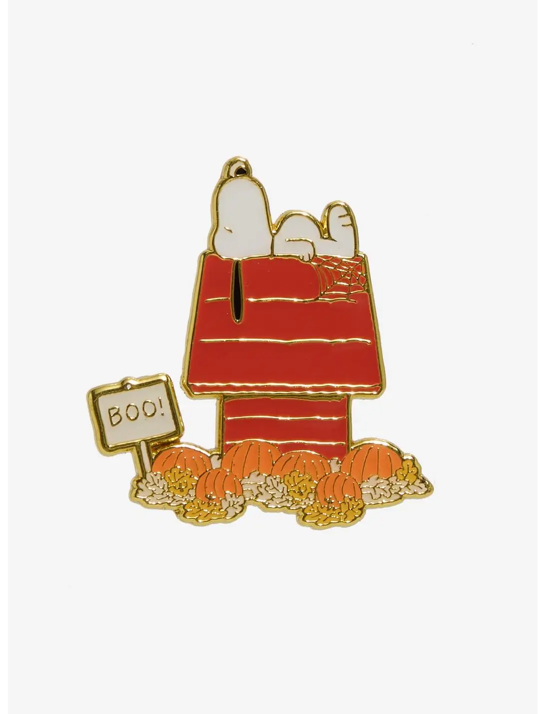 Loungefly Peanuts Snoopy Halloween Doghouse Enamel Pin - BoxLunch Exclusive