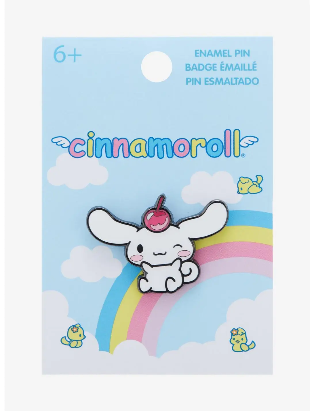 Loungefly Sanrio Cinnamoroll with Cherry Enamel Pin - BoxLunch Exclusive