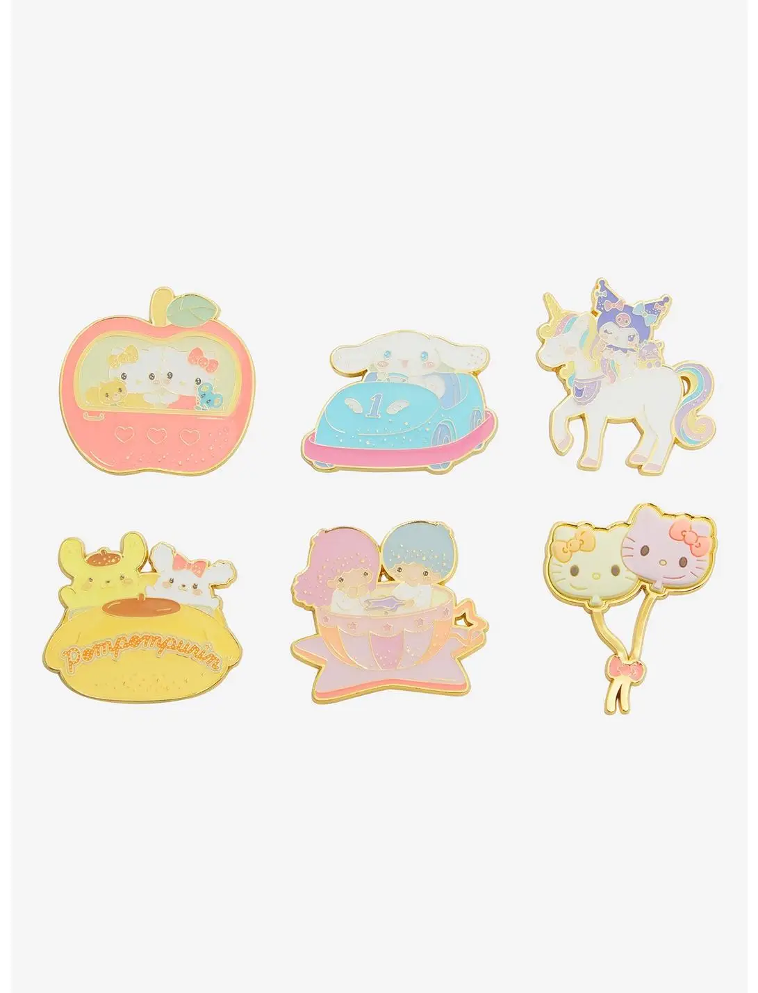 Loungefly Sanrio Hello Kitty 7 Friends Carnival Blind Box Enamel Pin