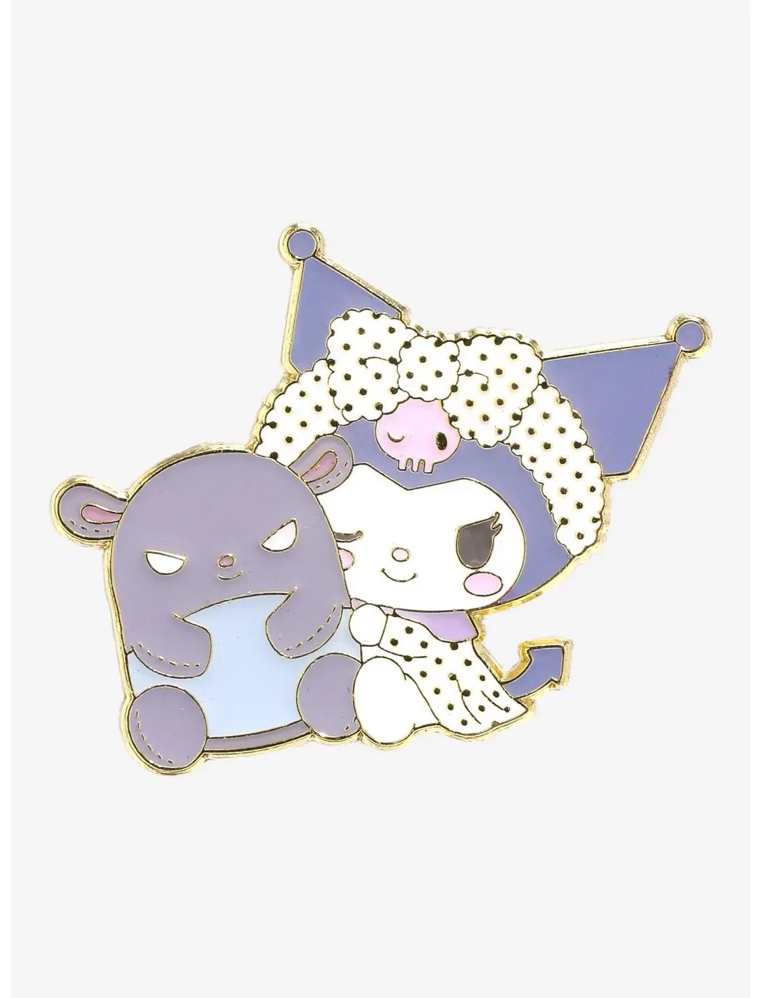 Loungefly Sanrio Kuromi Pajamas Enamel Pin - BoxLunch Exclusive
