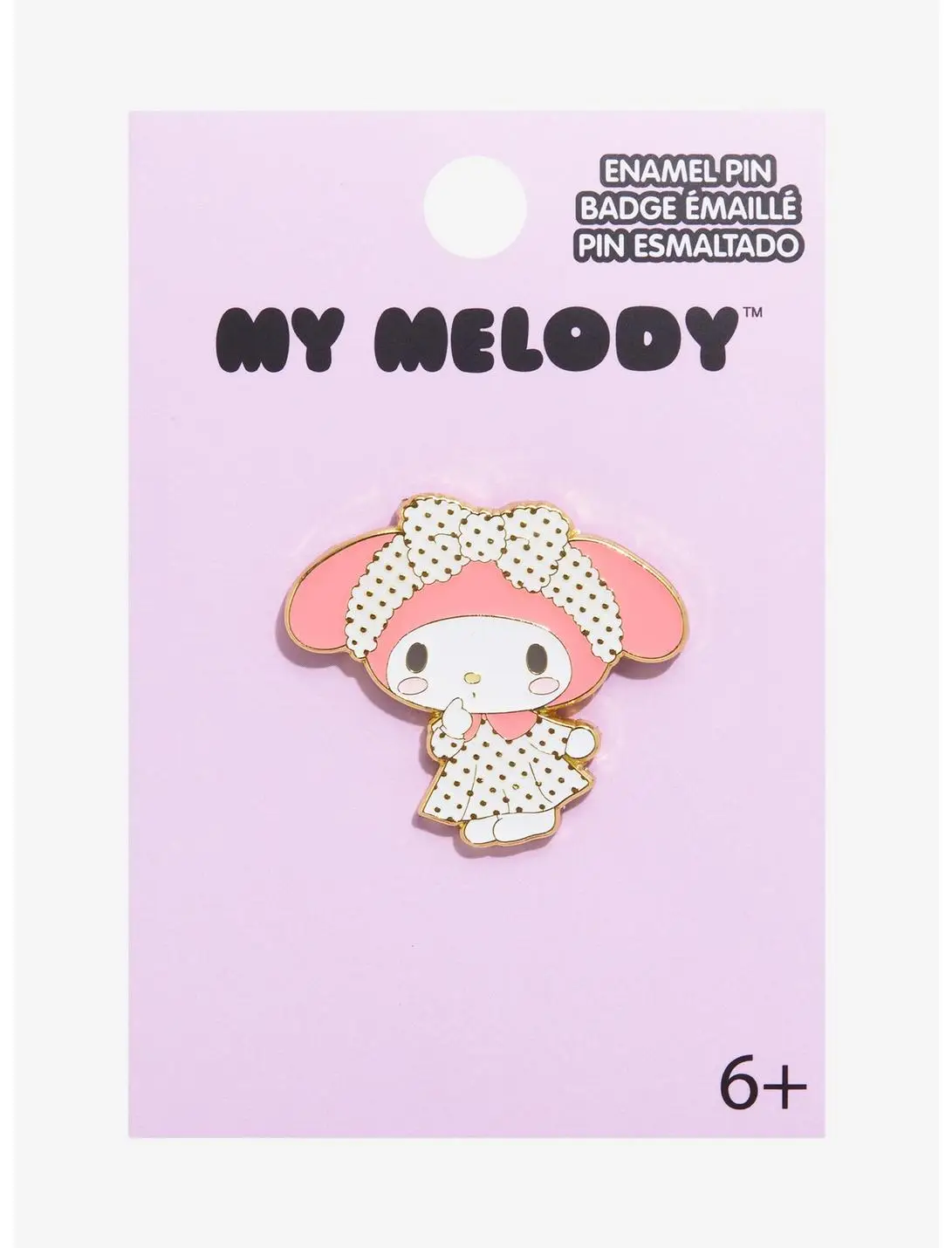 Loungefly Sanrio My Melody Pajamas Enamel Pin - BoxLunch Exclusive