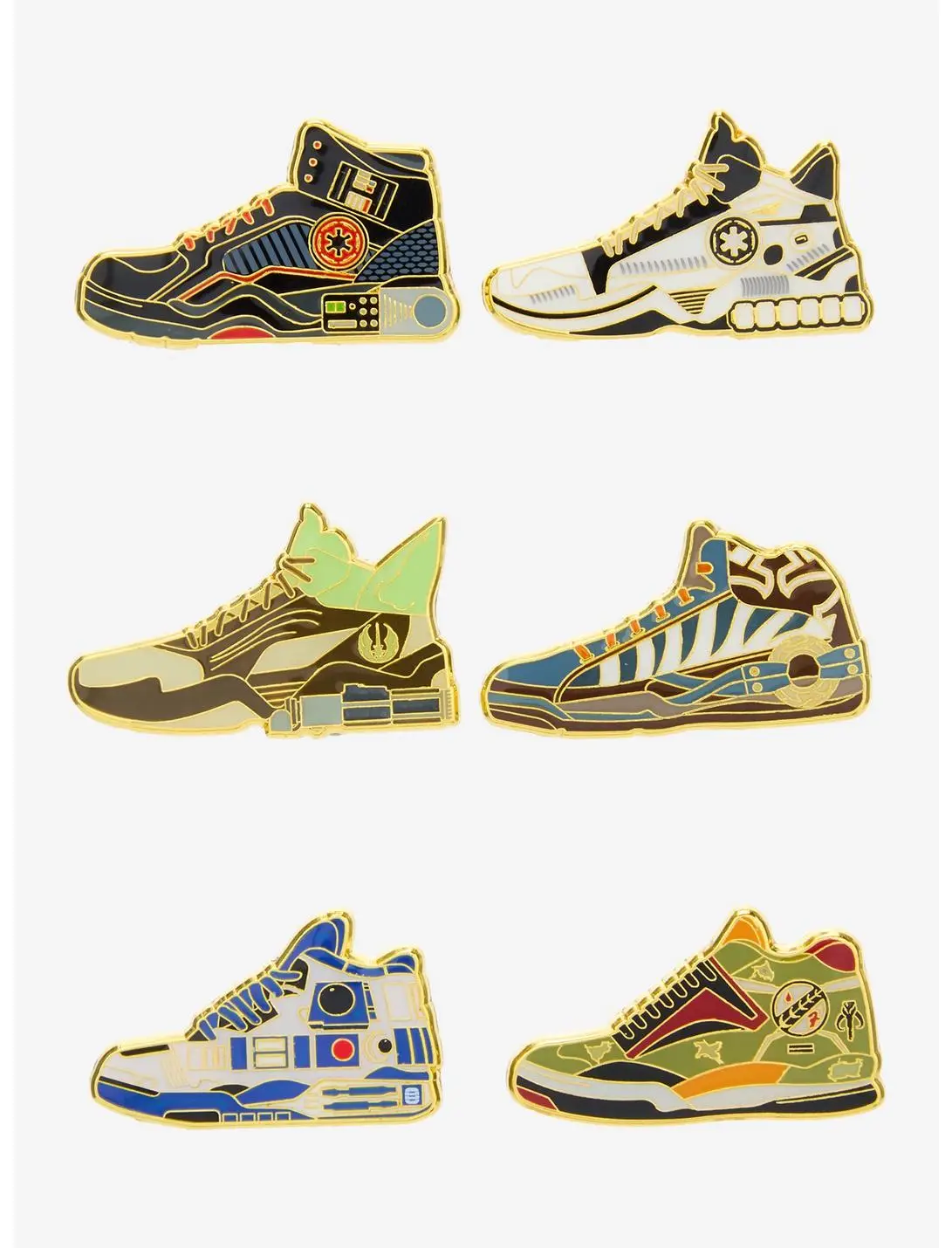 Loungefly Star Wars Character Shoes Blind Box Enamel Pin - BoxLunch Exclusive