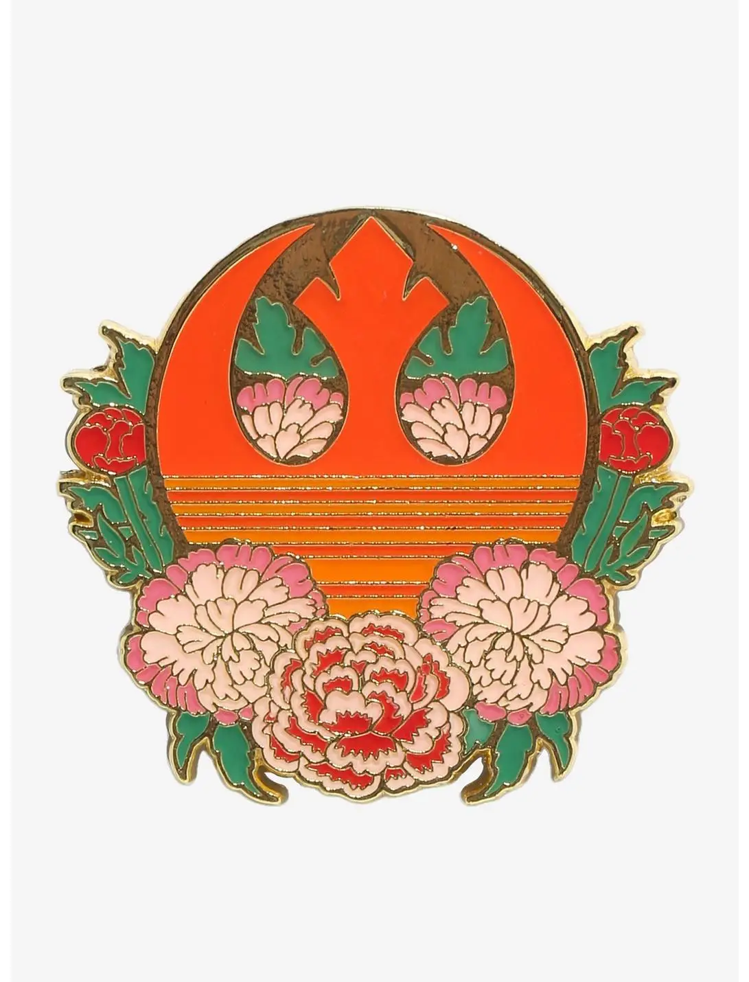 Loungefly Star Wars Rebel Floral Enamel Pin